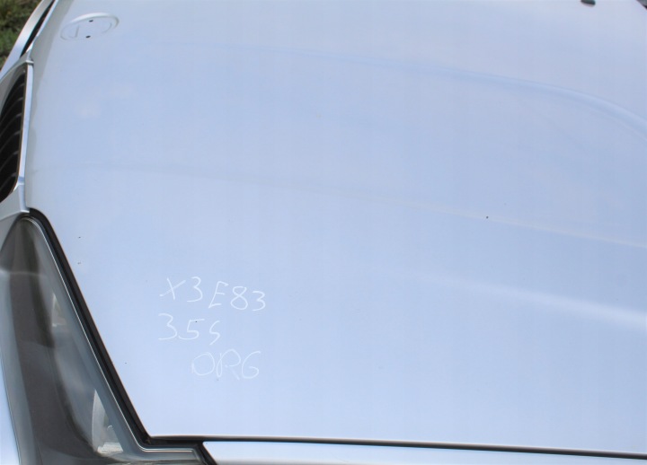 фото №9, Капот крышка двигателя bmw x3 e83 354 титан-серебро