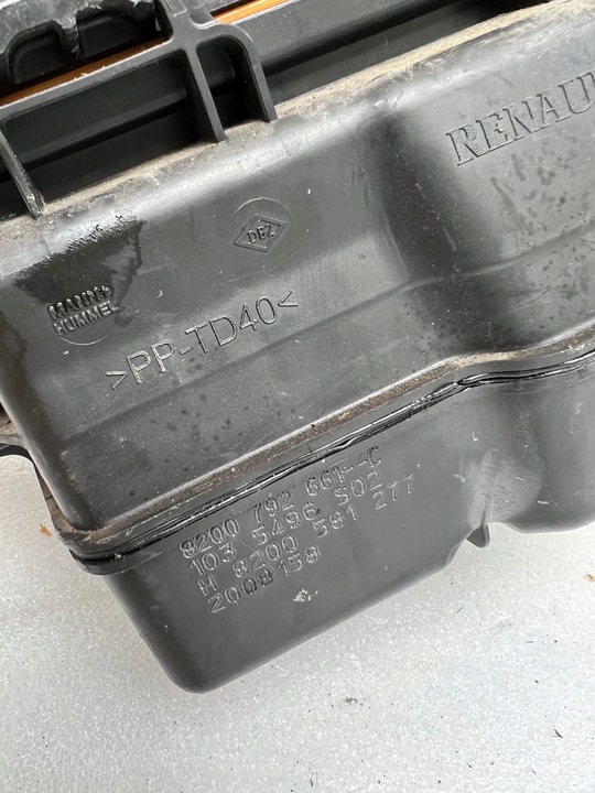 фото №6, Корпус фильтра воздуха renault 8200792661c