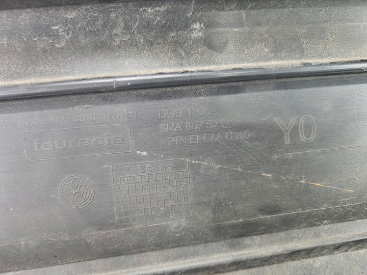 фото №16, Vw tiguan ii 2 2016 - 2020 спойлер накладка бампера зад pdc 5na807521