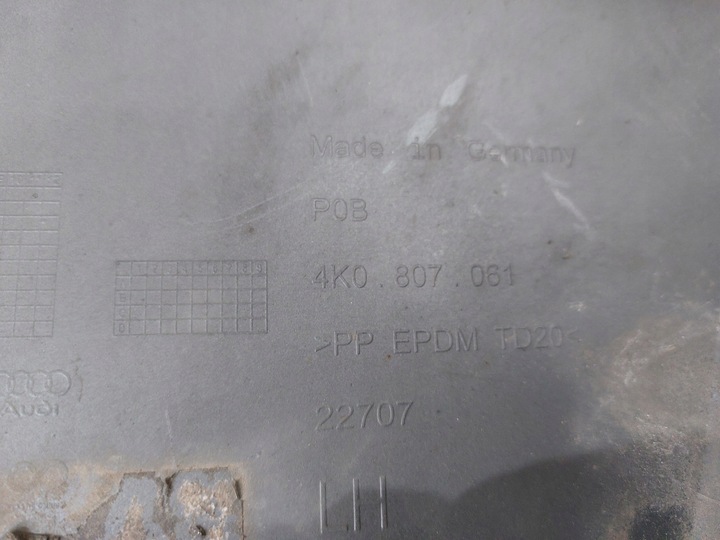 фото №6, Audi a6 c8 4k allroad планка бампера правая левая оригинал