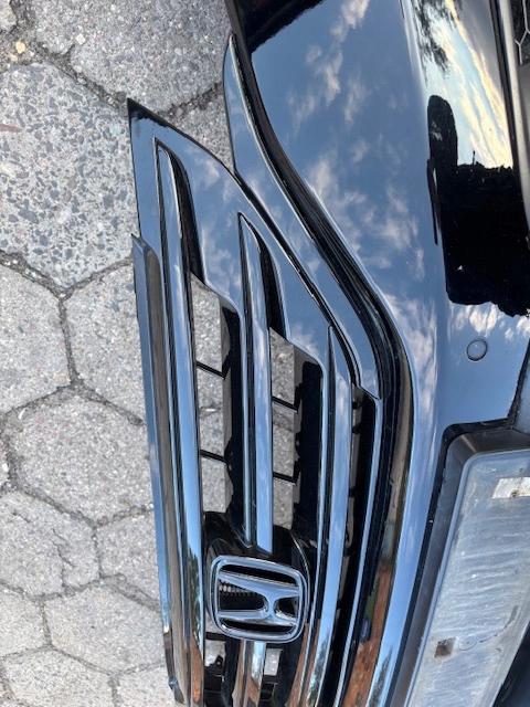 фото №11, Honda cr-v iv комплектный бампер перед переднее nh731p чёрный 12-15 r.
