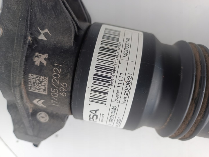 фото №9, 9837467280 амортизатор зад праві lub лівий opel corsa f 1.5 блакитний hdi 50 tyś