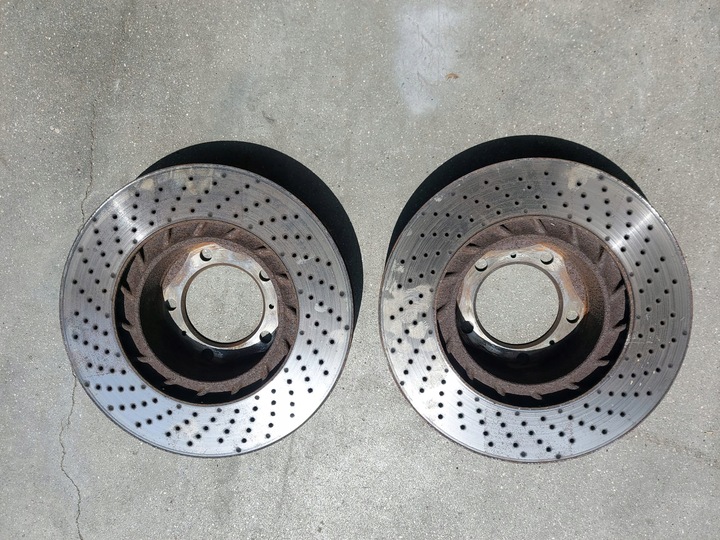 фото №5, Затискачі диски перед porsche 911 991 997351421/422