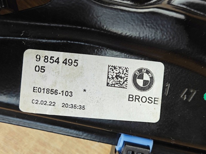 фото №8, Org механізм підйомник двигунчик скла ліве зад bmw g26 9854495 21km