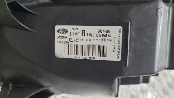 фото №13, Ford galaxy mk4 s max mk2 em2b 15-23 em2b-13w029aj линза оригинал европа