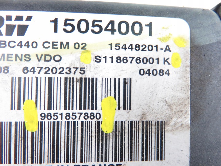 фото №7, Насос abs peugeot 407 6d_ s118676001k 9651857880