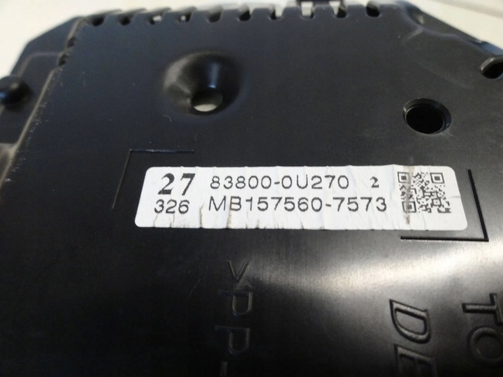фото №8, Toyota yaris iii 2015 рестайлінг 1.33 b спідометр  прилади 83800-0u270 mb157560-7573