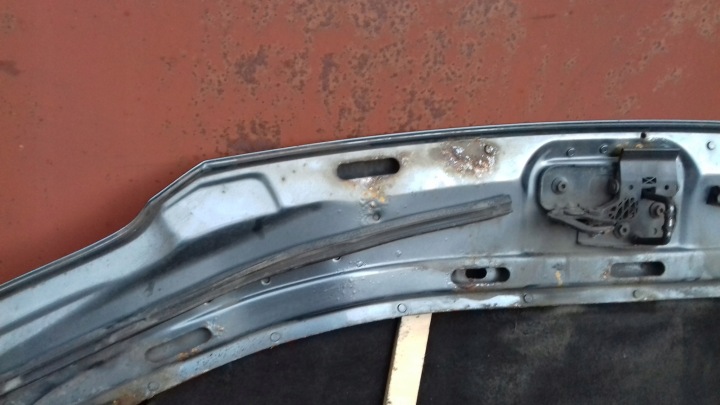 фото №10, Капот крышка перед передняя vw touran i 03-06 lak. ld7x