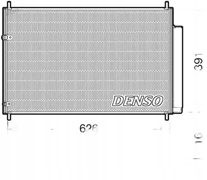 фото №1, Конденсатор радиаторов кондиционера dcn50041 denso