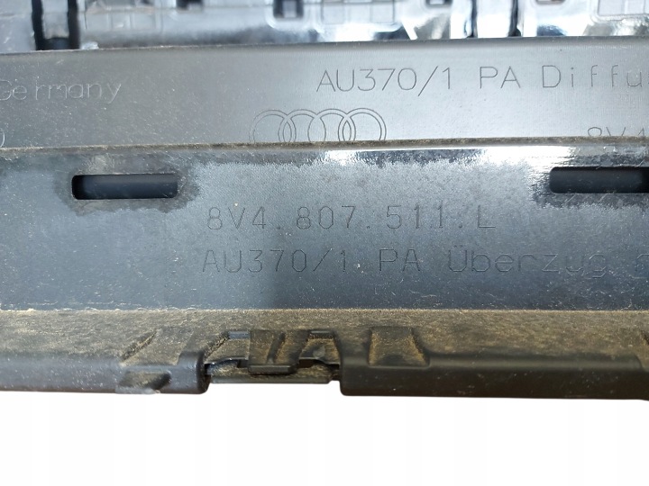 фото №8, Бампер задний ly9b 2016-2019 sportback audi a3 гибрид 8v4807511l 521aa