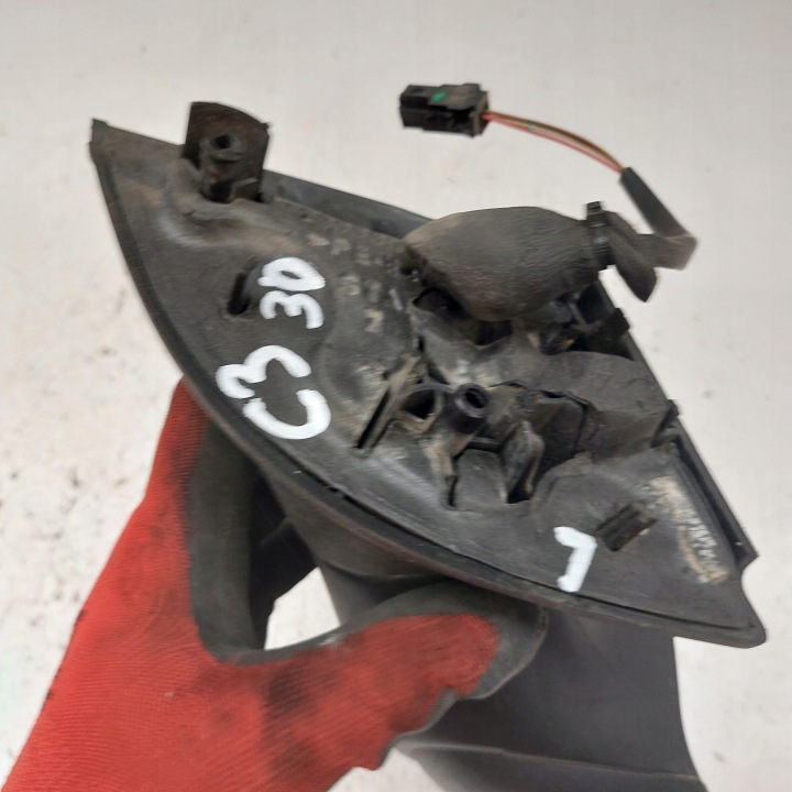 фото №10, Citroen c3 зеркало левое 3pin чёрные 0103024
