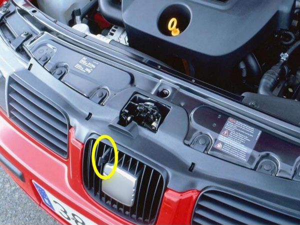 фото №4, Ручка тяга держатель открывания замка капота seat leon toledo ii 1m 1999-