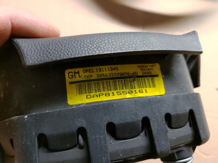 фото №13, Кермо шкіряний + подушка opel astra h iii gtc