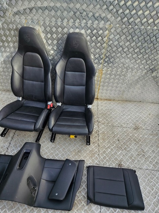 фото №7, Сиденье сиденья диван спинка porsche carrera 911 991 gts cabrio чёрные