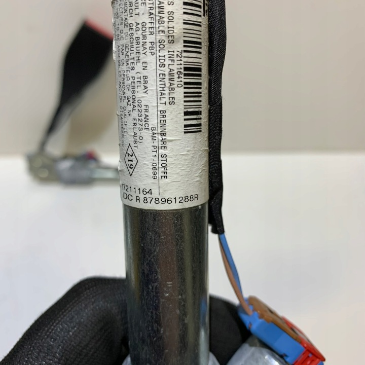 фото №10, Kangoo ii iii подушка подушка натяжители 985707520r 878961288r 878977650r