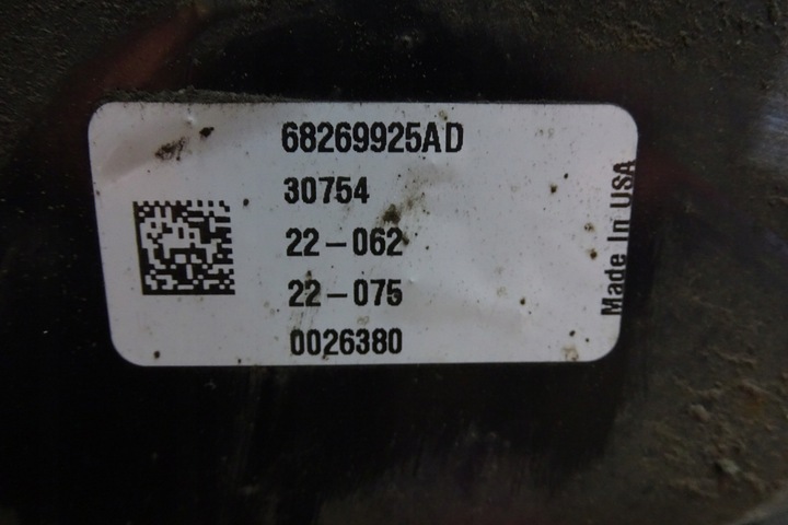 фото №12, Chrysler pacifica 2021- awd тележка подрамник зад поворотный кулак подвешивание