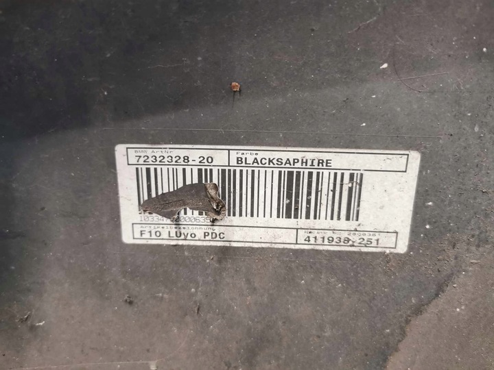 фото №6, Бампер перед bmw f10 f11 blacksafire металлик