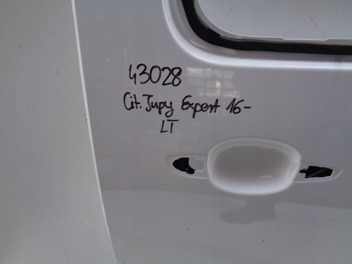 фото №5, Дверь левая задние сдвижные citroen jumpy expert proace 16- номер 43028