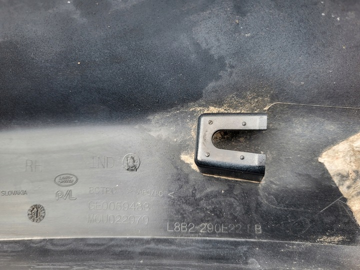 фото №8, Defender l663 планка крила зад ліва права оригінал!