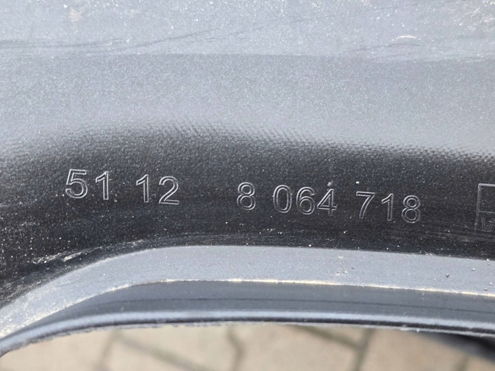 фото №7, Диффузор накладка бампера заднего зад bmw 5 g30 g31 8064718