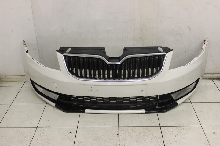 фото №1, Бампер перед решётка радиатора skoda octavia iii 2012r-