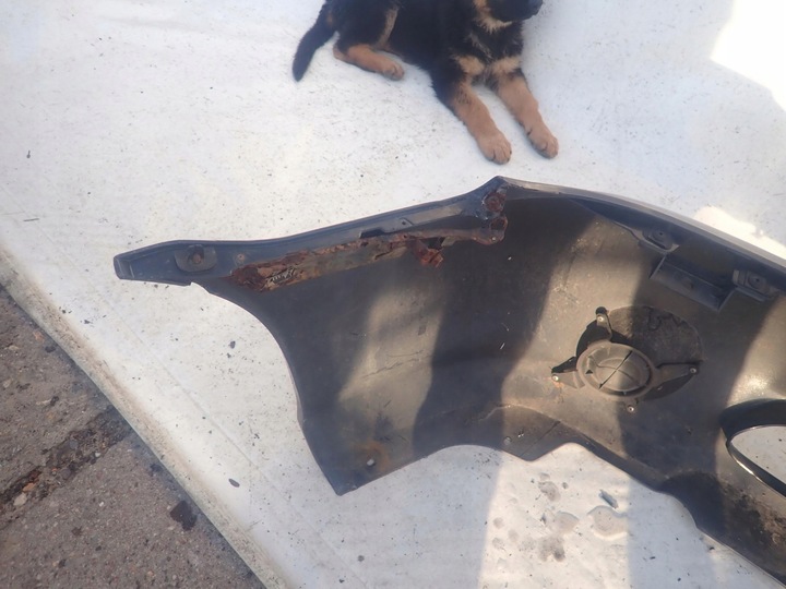 фото №16, Kia carnival i 1 рестайлинг 02-05 бампер перед переднее