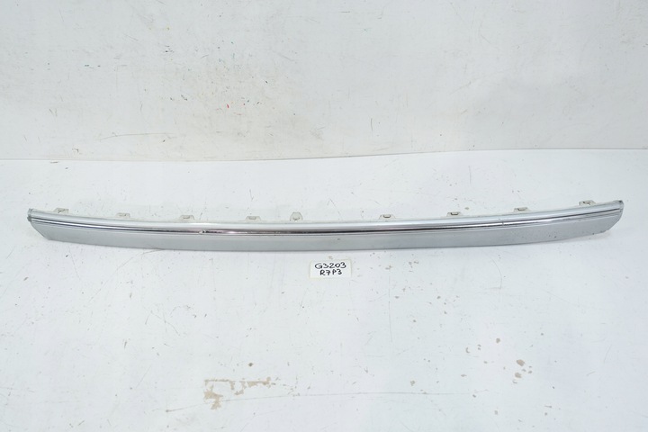 фото №1, Mercedes c-klasa w203 2000- планка накладка бампера зад a2038852921