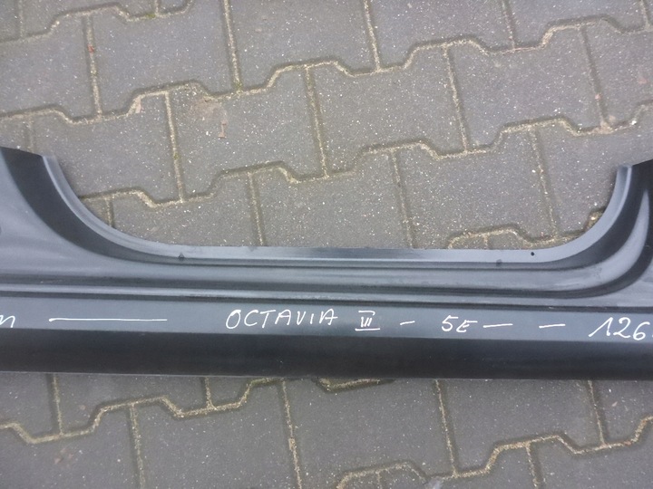 фото №4, Skoda octavia iii 3 5e порог правый стойка новый оригинал