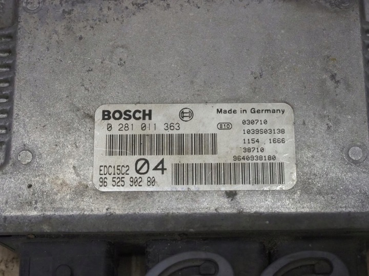 фото №10, Компьютер блок управления  0281011363 peugeot 807 2.2 hdi