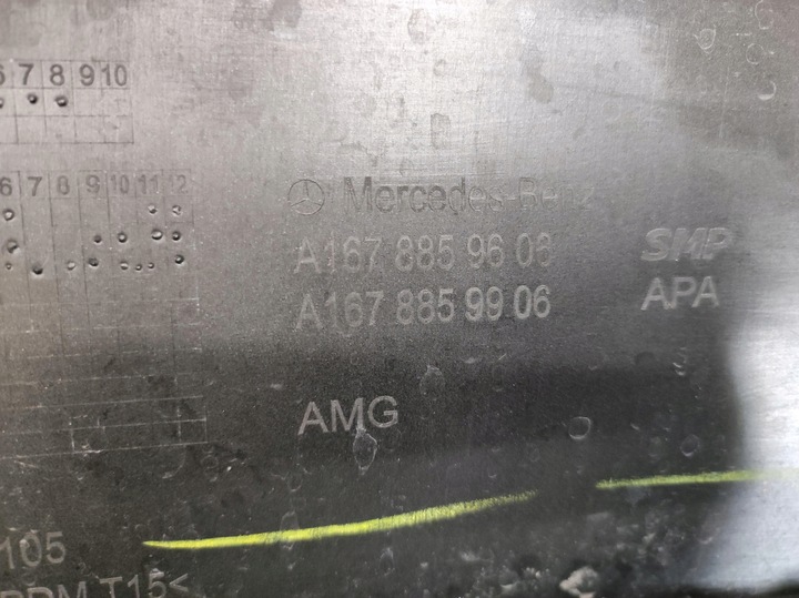 фото №8, Бампер зад задній mercedes gle купе amg w167 a1678859606 a1678859906