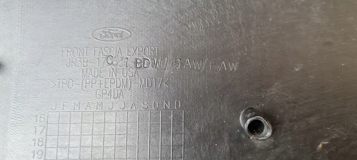 фото №13, Бампер ford mustang vi gt рестайлинг перед переднее