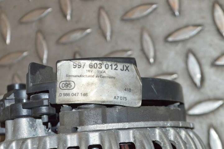 фото №5, Генератор porsche 911 997 997603012jx 13695166 3.6l 239kw 2005