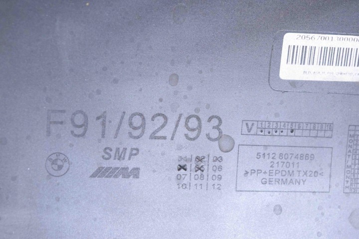 фото №11, Дифузор заднього бампера bmw 8 gran купе g16, f93 8074869 32404871 4.4l