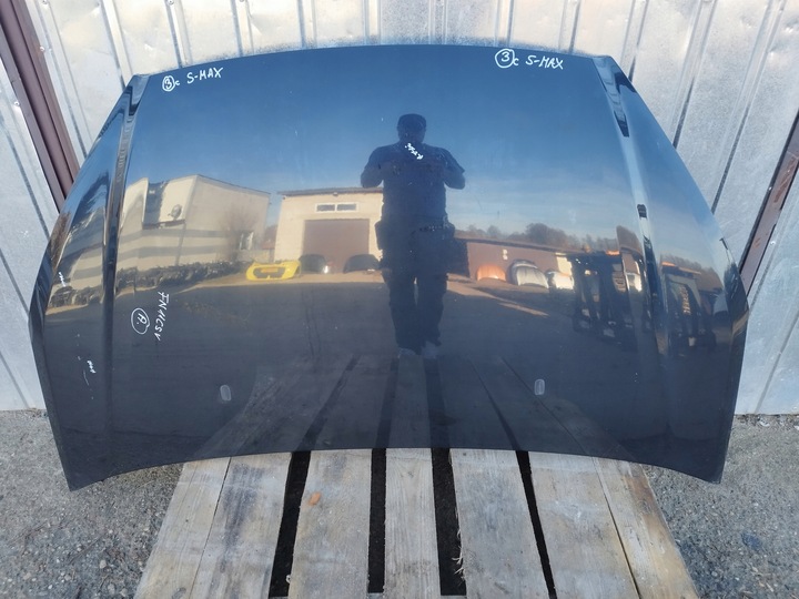 фото №1, Капот крышка оригинал цвет g6 ford s-max i mk1 рестайлинг годы 2010-2014