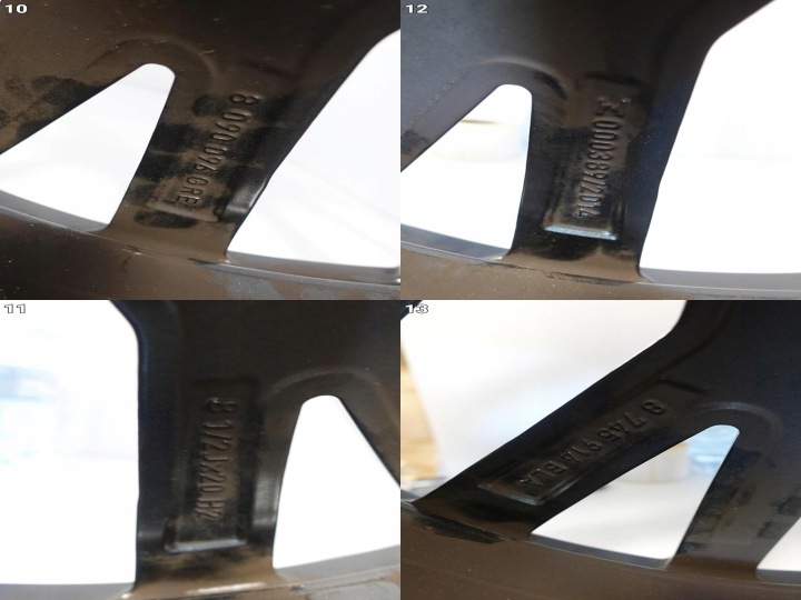 фото №11, Bmw 7 g11 g12 lci м-пакет 8,5x20 is25 5x112 диск pęknięta