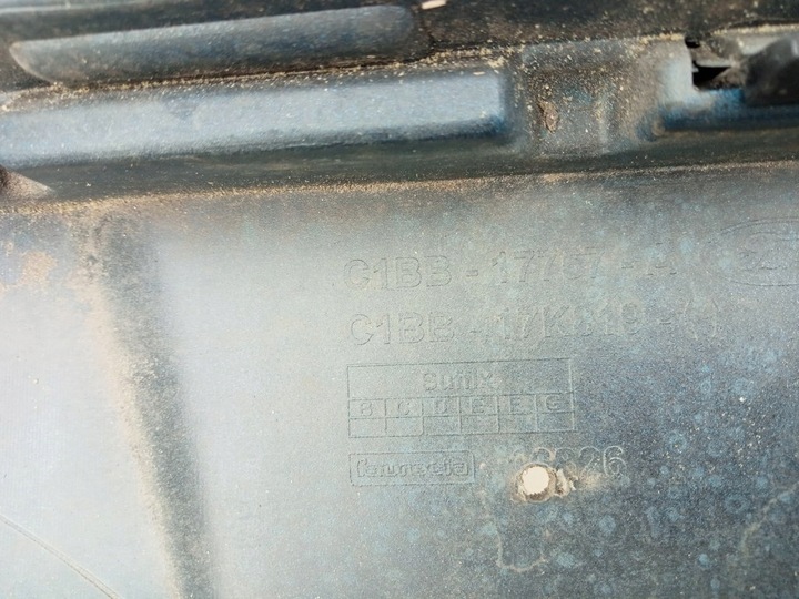 фото №16, Ford fiesta mk7 рестайлінг 2013-17r.- бампер перед c1bb