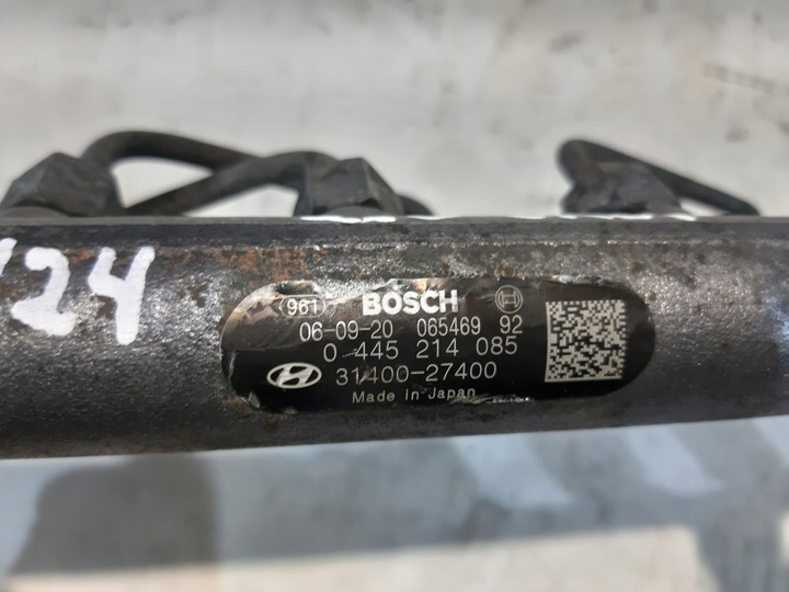 фото №8, Bosch 31400-27400 0445214085 планка вприскувальний датчик трубки hyundai 2.0crdi