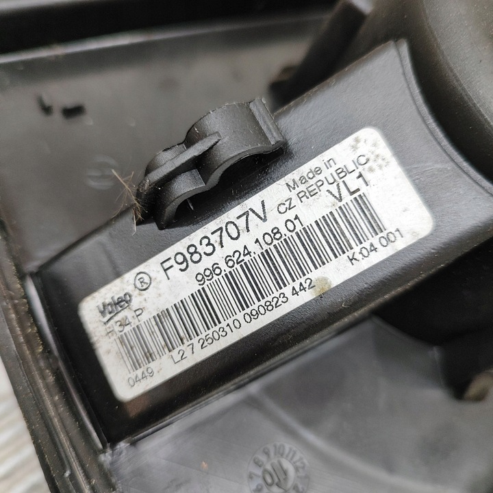 фото №7, Porsche cayman 981 2012 вентилятор повітропровід / повітродувка