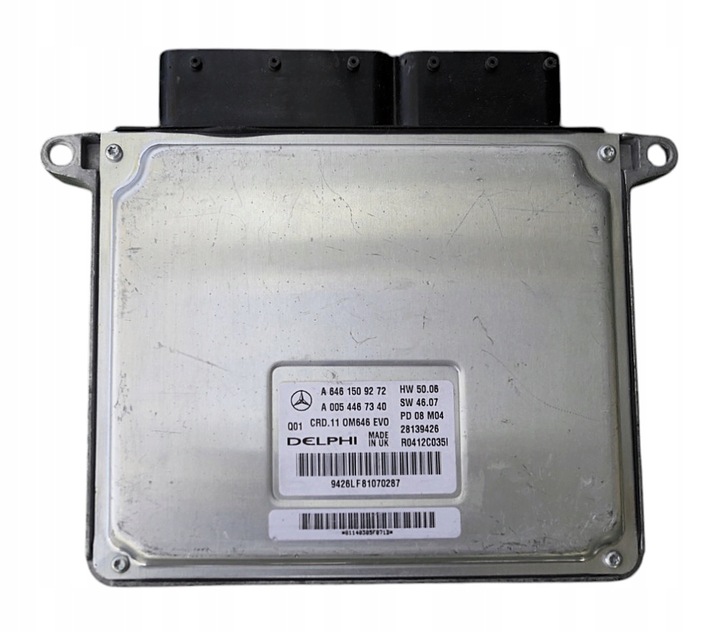 фото №1, Блок керування mercedes c w204 2.2cdi a6461509272 a0054467340 програмування