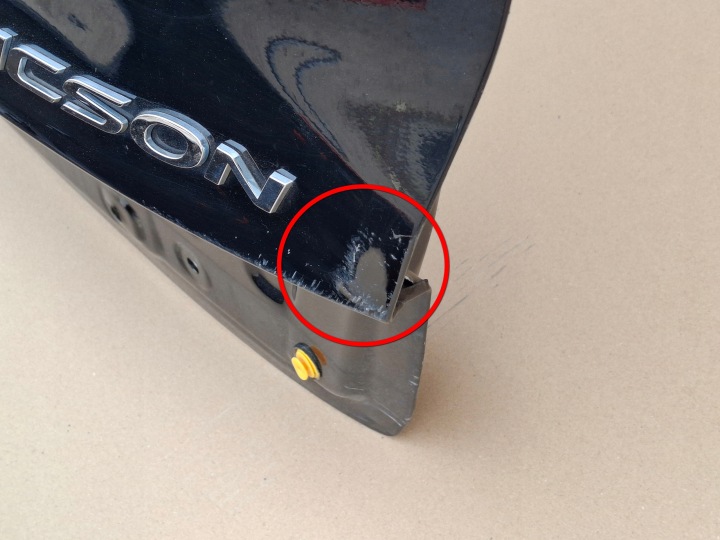 фото №7, Hyundai tucson iii рестайлинг крышка багажника зад накладка 18-20 76689f1200