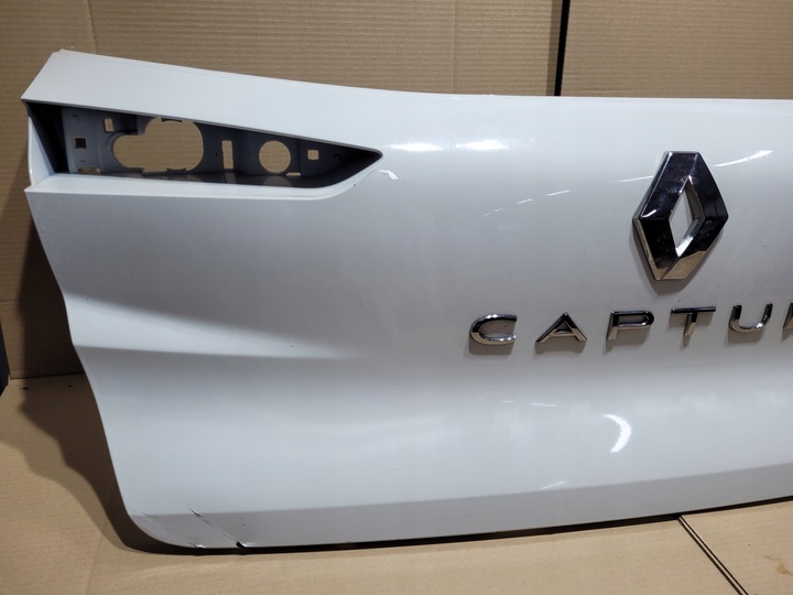 фото №3, Captur ii 2019- накладка накладка крышка зад белая жемчуг