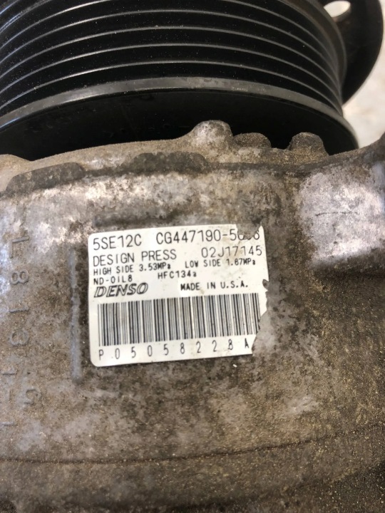фото №6, Компресор кондиціонера dodge caliber cg447190-5066