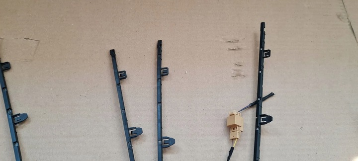 фото №6, A4 b9 8w podświetlnie обшивка дверей led ambiente лампа комплект 4x