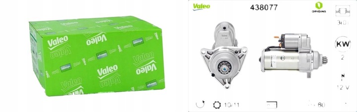 фото №15, Valeo 438077 стартер