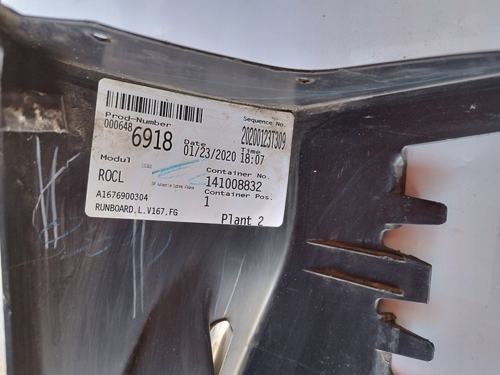 фото №15, Mercedes gle w167 планка порогова ліва градус a1676981501 a1676900304