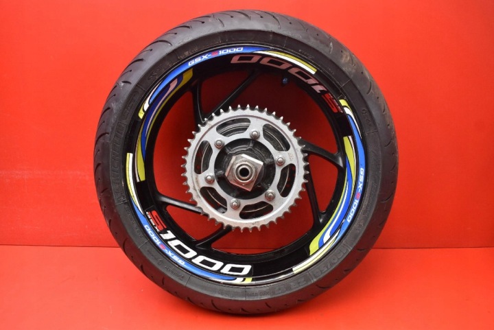 фото №9, Алюминиевый диск алюминиевый диск зад 17" 195/50 michelin suzuki gsx-s 1000a 15r