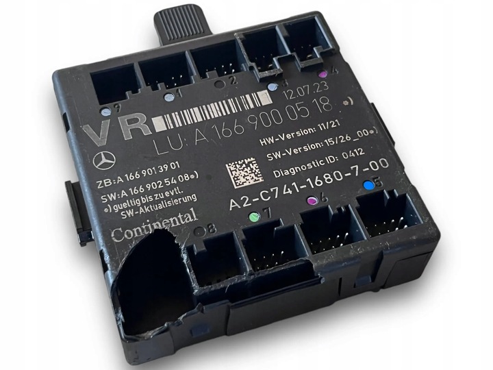 фото №1, Mercedes w166 блок керування двері 1669000518 m