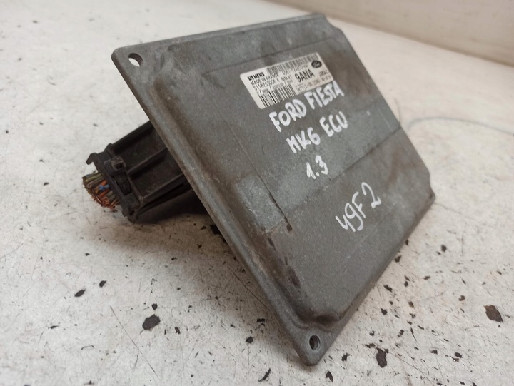 фото №5, Ford fiesta mk6 ecu 1.3 компьютер 4s6112a650ka s118763006a a sim21