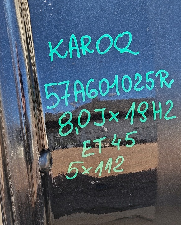 фото №11, Skoda karoq alu диск 8.0jx19h2 et45 57a601025r