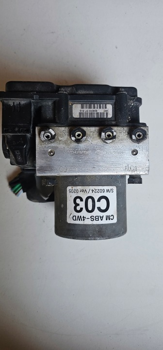 фото №15, Hyundai santa fe ii 2 головний гальмівний циліндр модуль керування abs 58910-2b350 0265231771